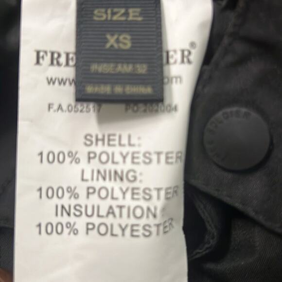 NWT FREE SOLDIER OUTDOOR INSULATED SNOW PANTS SIZE XS/32L - Picture 7 of 7